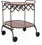 Kartell - Gastone Servierwagen, monochrom pflaume matt