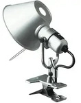 Artemide - Tolomeo, Pinza Klemmleuchte, alusilber