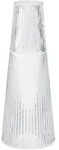 Stelton - Pilastro Karaffe mit Glas 1 l, klar
