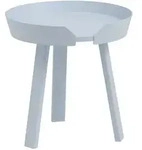 Muuto - Around Beistelltisch, &Oslash; 45 cm, hellblau