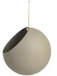 AYTM - Globe H&auml;ngeblumentopf, &Oslash; 21 cm, taupe