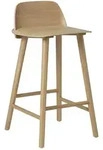 Muuto - Nerd Barhocker H 65 cm, Eiche
