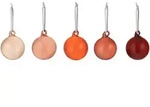 Iittala - Glaskugeln &Oslash; 4 cm, rot (5er-Set)