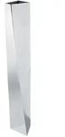 Officina Alessi - Crevasse Blumenvase, edelstahl