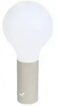 Fermob - Apl&ocirc; Outdoor-Leuchte H 24 cm, lehmgrau