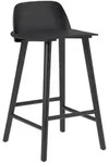 Muuto - Nerd Barhocker H 65 cm, schwarz