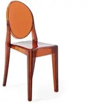 Kartell - Victoria Ghost Stuhl, bernstein