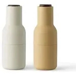 Audo - Bottle Grinder Salz- und Pfefferm&uuml;hlen Set, gerste / walnuss (Holzdeckel