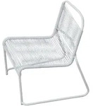 Jan Kurtz - Maxx Deckchair, Teakholz / Bezug Kunststoffgewebe wei&szlig; (2er-Set)