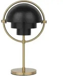 GUBI - Multi-Lite Portable Akku Tischleuchte, Messing / schwarz semi matt
