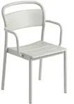 Muuto - Linear Steel Armchair Outdoor, grau