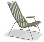 HOUE - CLICK Outdoor Lounge Chair, olivgr&uuml;n