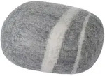 myfelt - Kieselstein Pouf Carl 3XL, hellgrau meliert