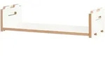 Tojo - hochstapler Regalsystem, Anbaumodul niedrig, wei&szlig;