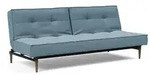 Innovation Living - Splitback Styletto Schlafsofa, hellblau (525 Mixed Dance)