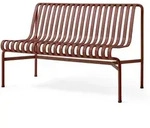 HAY - Palissade Dining Bench ohne Armlehnen, iron red