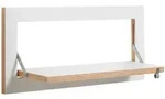 Ambivalenz - Fl&auml;pps Regal, 1 Regalboden, 60 x 27 cm, wei&szlig;