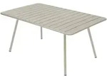 Fermob - Luxembourg Tisch, rechteckig, 165 x 100 cm, lehmgrau