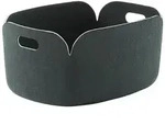 Muuto - Restore Aufbewahrungskorb 48 x 35 cm, dunkelgr&uuml;n