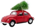 House Doctor - Xmas Cars Deko-Autos, Rot, 12,5 cm