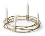 Philippi - Bergamo Adventskranz &Oslash; 40 cm, gold