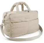 Done by Deer - Gesteppte Wickeltasche, 41 x 39 x 21 cm, sand