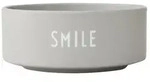 Design Letters - Snack Schale, Smile / cool gray