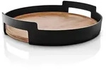 Eva Solo - Nordic Kitchen Serviertablett rund, Bambus / schwarz