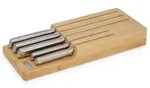 Joseph Joseph - Elevate Messeraufbewahrung mit Messern, Edelstahl / Bambus...
