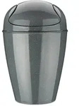 Koziol - DEL Schwingdeckeleimer M, recycled ash grey