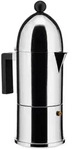 A di Alessi - La Cupola Espressomaschine 9095, Induktion, 30 cl, schwarz