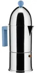 A di Alessi - La Cupola Espressomaschine 9095, Induktion, 30 cl, hellblau