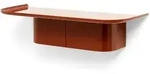 HAY - Korpus Wandregal mit Kleiderhaken, M, brick red