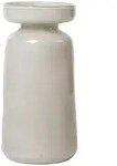 Broste Copenhagen - Solai Vase, &Oslash; 10 x 19,5 cm, taupe warm grey