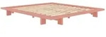 Karup - Japan Bett 180 x 200 cm, Kiefer pink sky