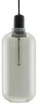 Normann Copenhagen - Amp Pendelleuchte large, smoke / schwarz