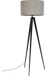 Zuiver 5000800, Zuiver - Tripod Stehleuchte, schwarz / grau Stahl pulverbeschichtet,