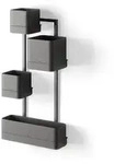 Umbra - Cubiko Wandpflanzenbox, schwarz