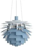 Louis Poulsen - PH Artichoke &Oslash; 48 cm, dusty blue / verchromt