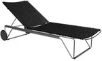HOUE - CLICK Chaise Longue verstellbar, schwarz