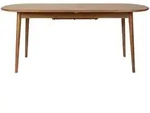 Zuiver - Twist Esstisch 185 / 240 x 90 cm, Walnuss