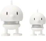 Hoptimist - Soft Bimble und Bumble Dekofigur, wei&szlig;, Bumble, 2er Set