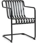 HAY - Palissade Cantilever Dining Armlehnenstuhl, anthrazit