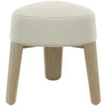 Blomus - Kuon Hocker, H 45 cm, &Oslash; 47 cm, beige