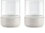 Blomus - Calma Windlicht, &Oslash; 7 cm, klar / moonbeam (2er-Set)