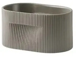 Muuto - Ridge Blumentopf, H 13 cm, taupe