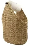 House Doctor - Toilettenpapierhalter, Bastgeflecht, natur