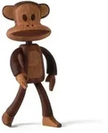 boyhood - Julius the Monkey Holzfigur, Walnuss & Eiche natur