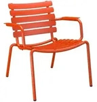 HOUE - ALUA Outdoor Lounge Chair, cayenne
