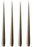 ester & erik - Peitschenkerze, 32 cm, No. 77, caviar / matt (4er-Set)